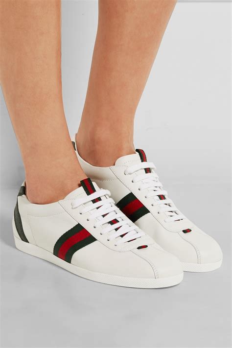 leather Gucci sneakers